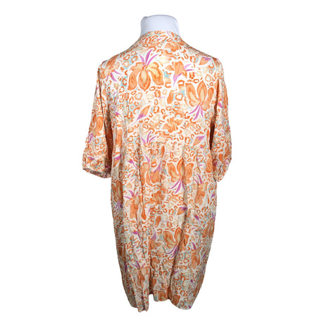 Unisex Peura - Schiffon dress, size 42 - Orange (2)