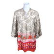 Unisex Betty Barclay - Schiffon tunic, size 40 - Beige ()