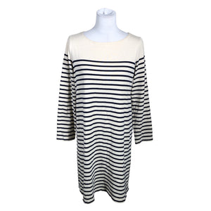 Unisex Muji - Knit dress, size 38 - Natural white (1)