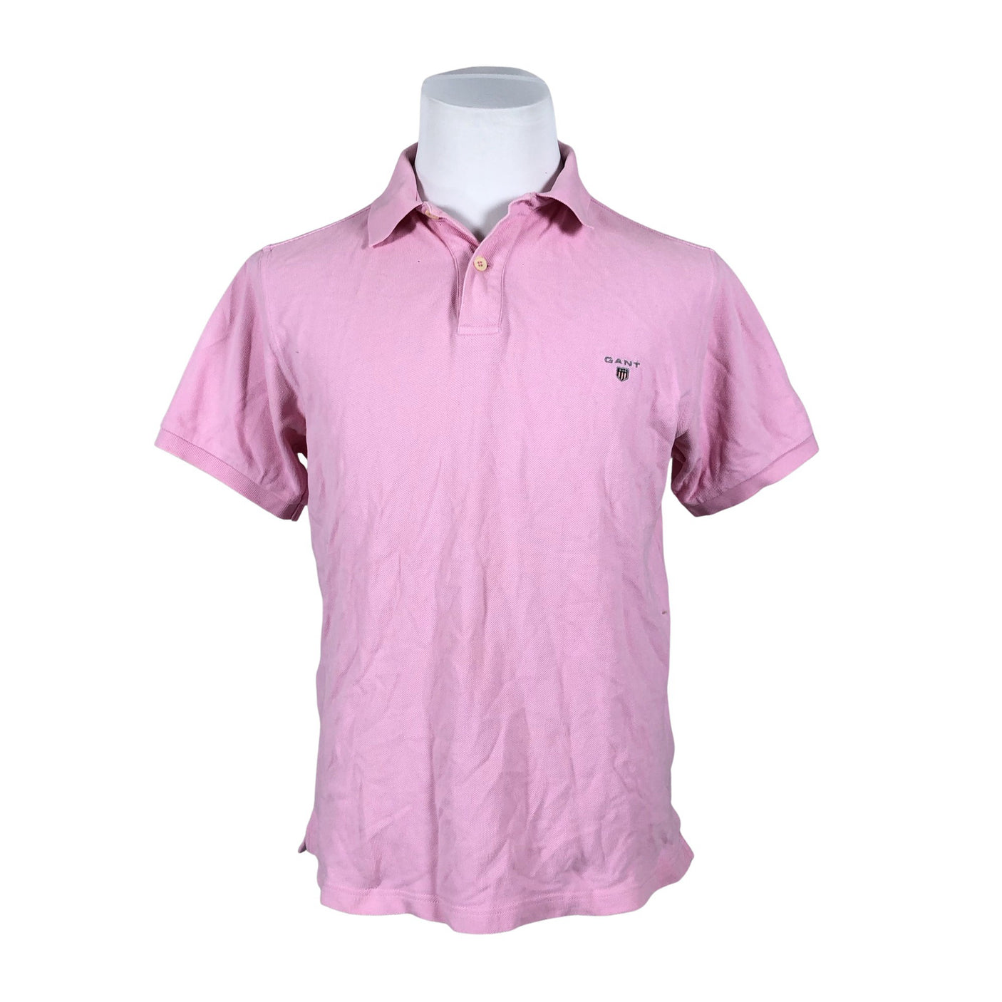 Unisex Gant - Polo shirt, size M - Light pink (1)