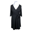 Unisex Lost Ink - Tricot dress, size 44 - Black ()