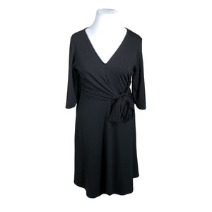 Unisex Lost Ink - Tricot dress, size 44 - Black (1)