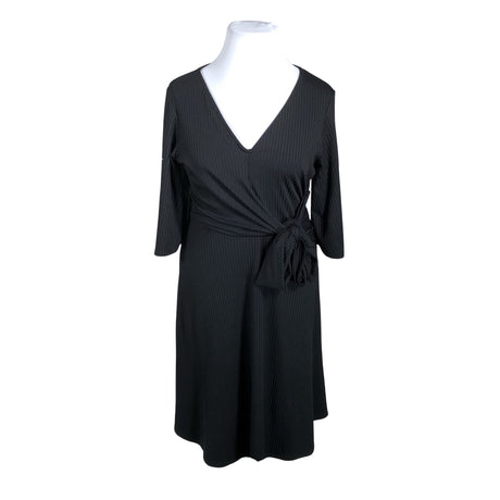 Unisex Lost Ink - Tricot dress, size 44 - Black ()