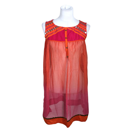 Unisex gili - Schiffon dress, size 36 - Pink ()