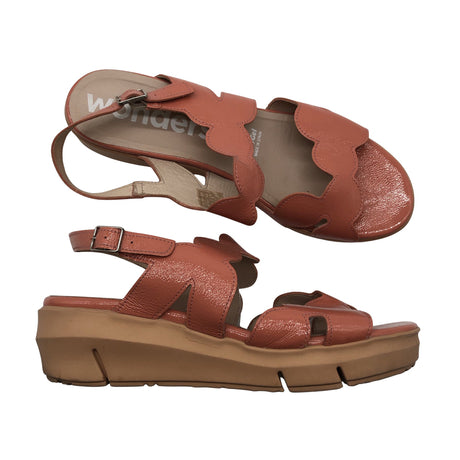 Unisex Wonders - Wedge sandals, size 41 - Light pink ()