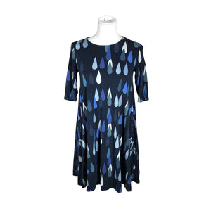 Unisex Marimekko - Tricot dress, size 34 - Blue (1)