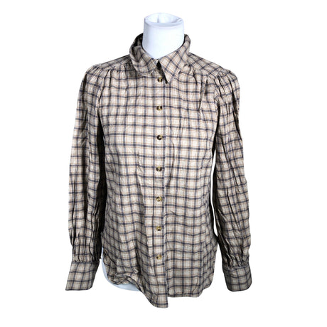 Unisex Second Female - Collared shirt, size 38 - Brown ()