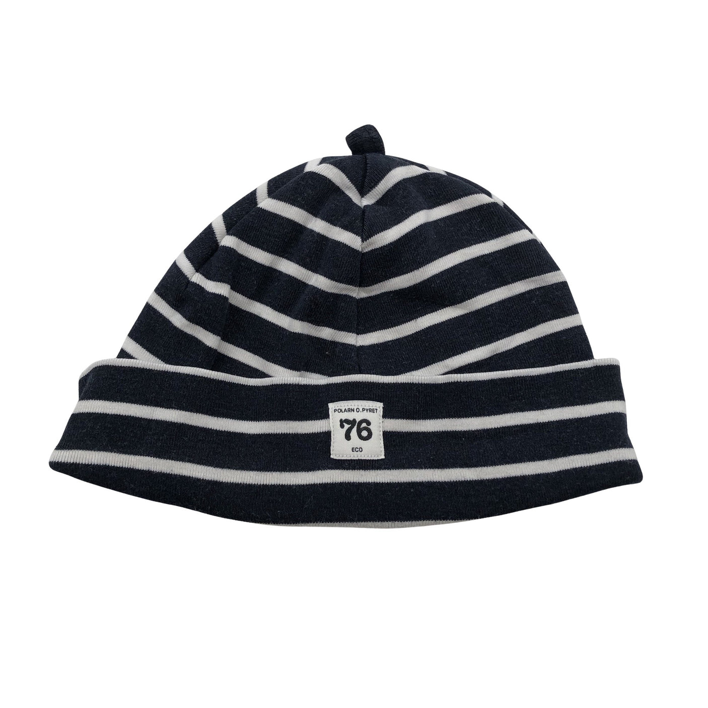 Unisex Polarn O. Pyret - Lightweight beanie, size 44 - 46 cm - Blue (1)