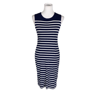 Unisex by Malene Birger - Tricot dress, size 38 - Blue (1)