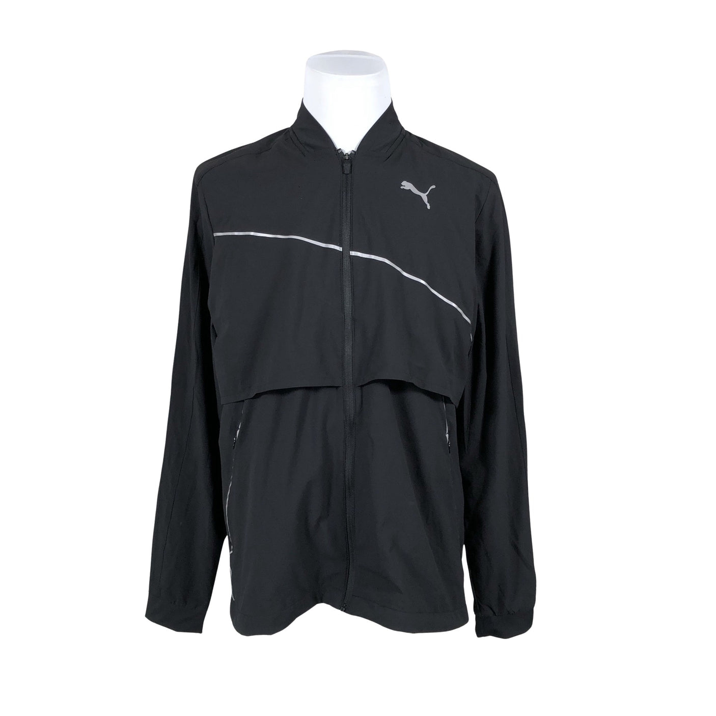 Unisex Puma - Sports jacket, size L - Black (1)