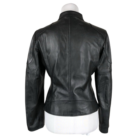 Unisex Hugo Boss - Leather jacket, size 38 - Black (2)