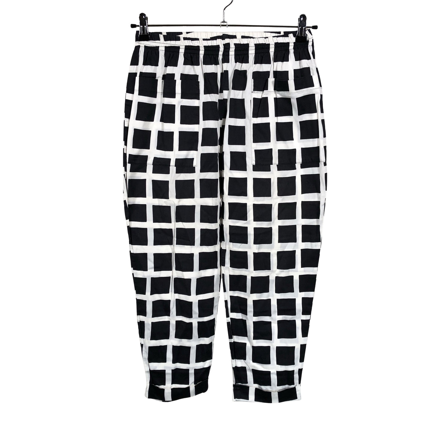 Unisex Marimekko - Tricot capri pants, size 36 - Black (1)