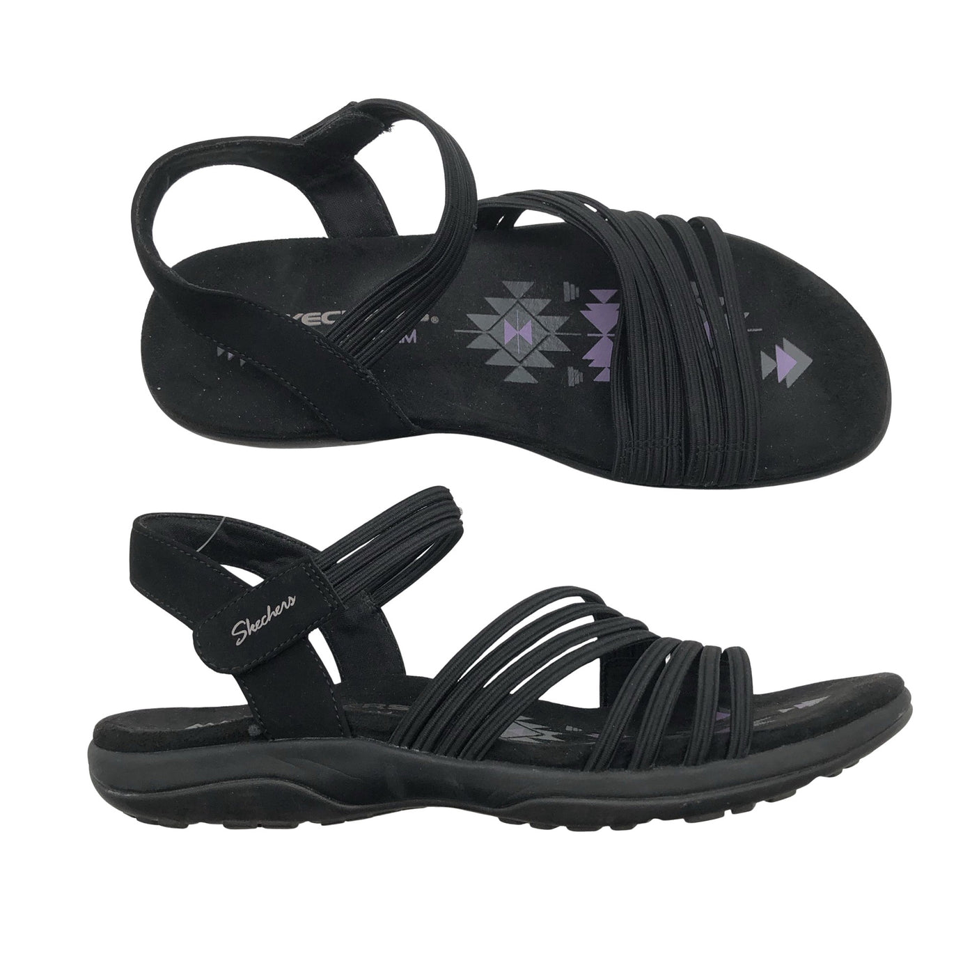 Unisex Skechers - Sandals, size 38 - Black (1)