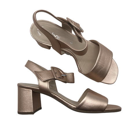 Unisex Gabor - Heeled sandals, size 38 - Light pink ()