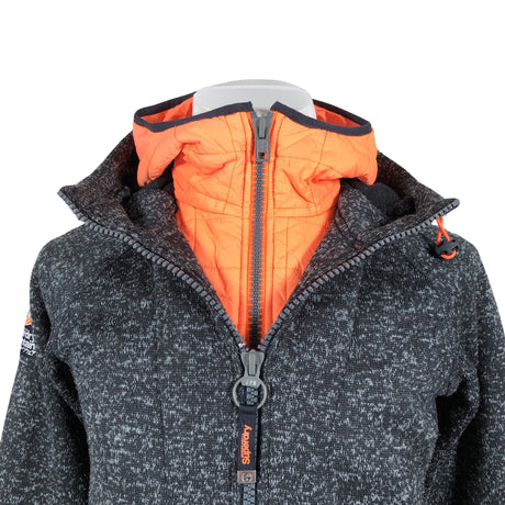 Unisex Superdry - Fleece jacket, size S - Gray (2)