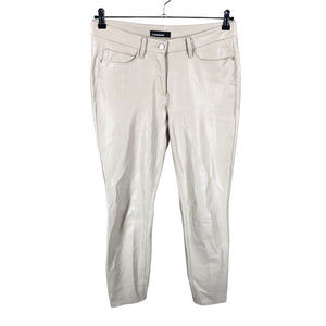 Unisex Cambio - Leather pants, size 40 - White (1)