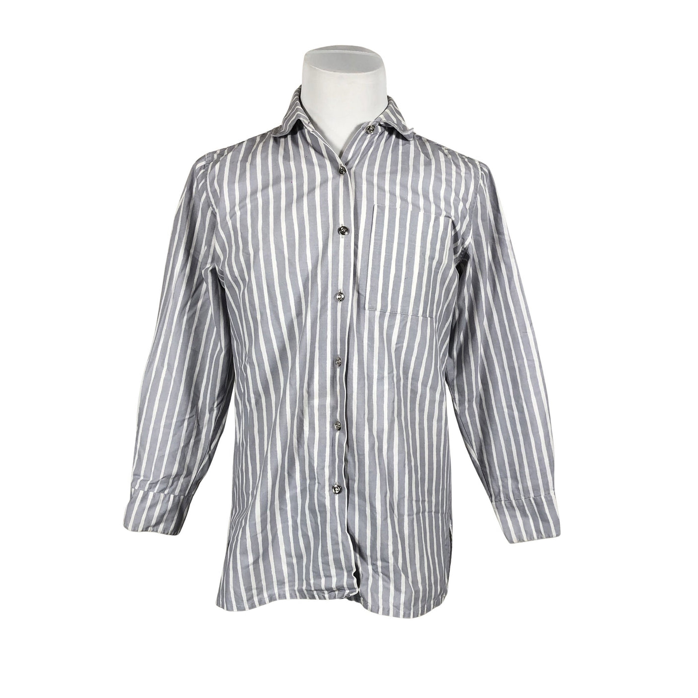 Unisex Marimekko - Collared shirt, size 40 - Gray (1)