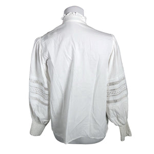 Unisex By Malina - Blouse, size 34 - White (2)