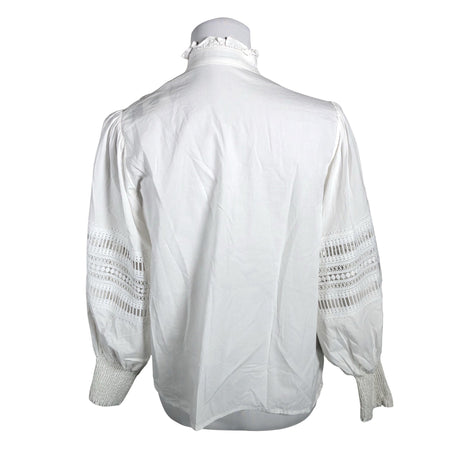 Unisex By Malina - Blouse, size 34 - White (2)