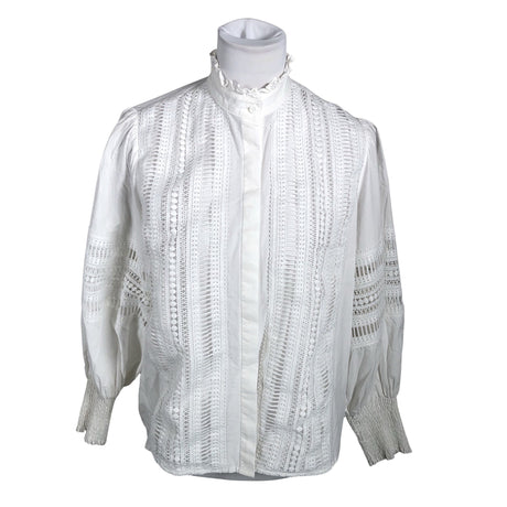 Unisex By Malina - Blouse, size 34 - White ()