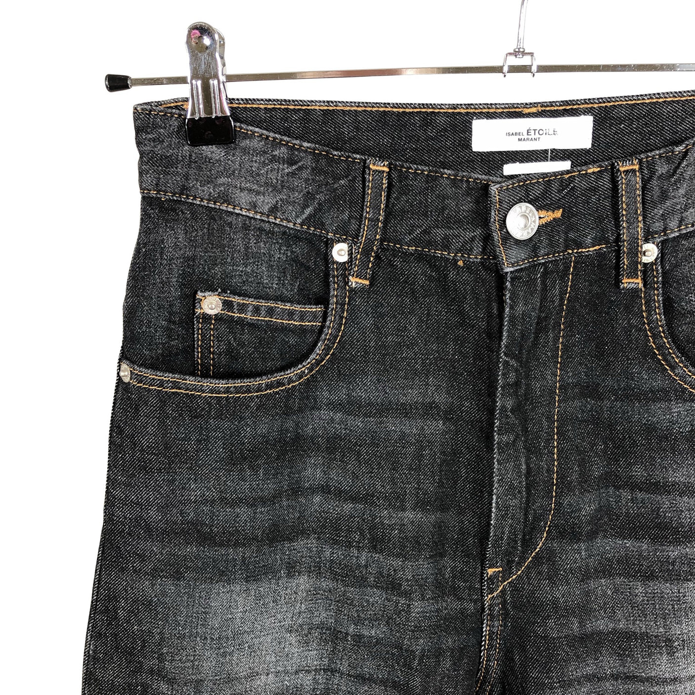 Unisex Isabel Marant Étoile - Jeans, size 36 - Gray (2)
