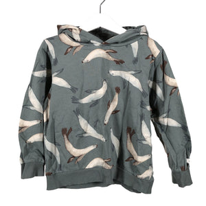 Unisex Newbie - Hoodie, size 110 - 116 - Green (1)