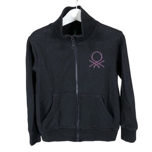 Unisex Benetton - Sweatshirt, size 116 - 122 - Black (1)