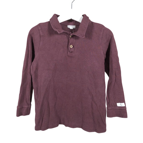 Unisex Newbie - Polo shirt, size 110 - 116 - Wine red ()