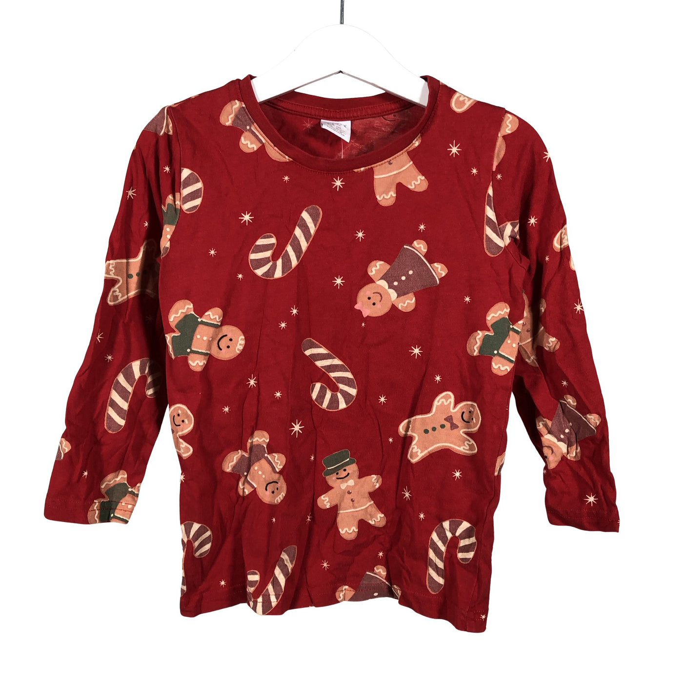 Unisex Lindex - Tricot shirt, size 104 - 110 - Red (1)