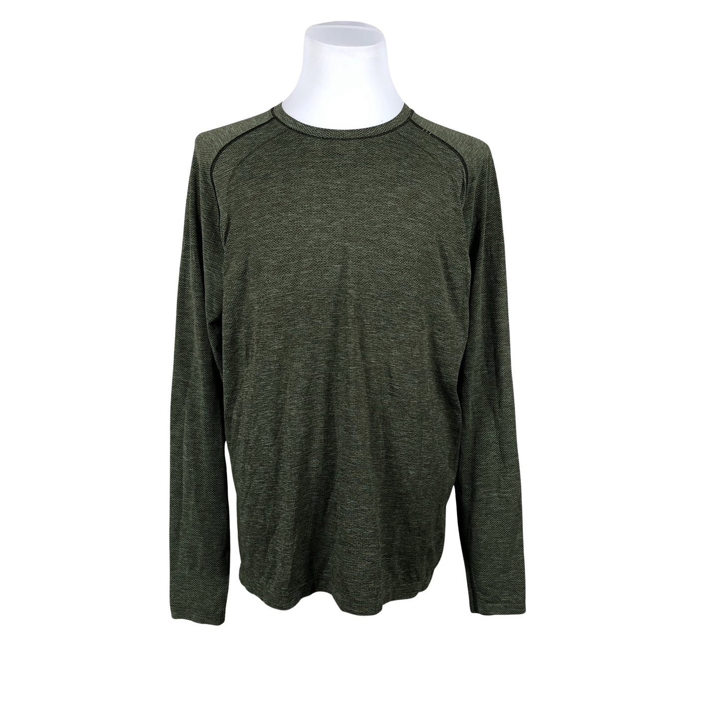 Unisex Lululemon - Sports shirt, long sleeve, size XXXL - Green (1)