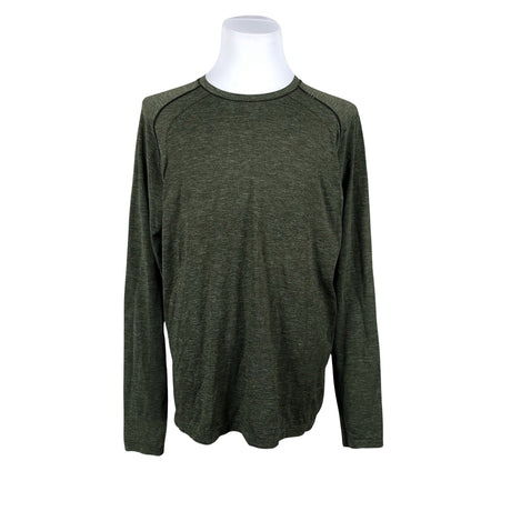 Unisex Lululemon - Sports shirt, long sleeve, size XXXL - Green ()