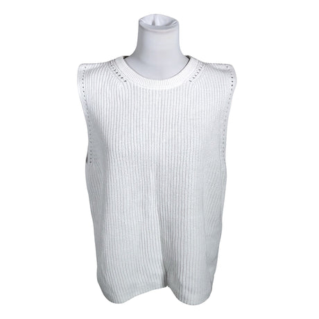 Unisex Esprit - Knit vest, size 40 - White ()