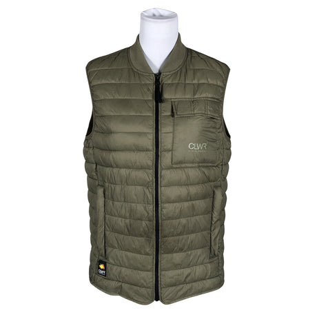 Unisex CLWR - Colour Wear - Winter vest, size 36 - Green ()