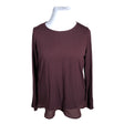 Unisex Ajlajk - Tricot shirt, size 44 - Wine red ()