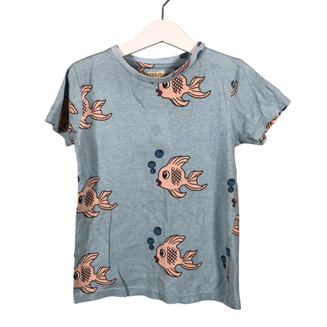 Unisex Hugo Loves Tiki - T-shirt, size 98 - 104 - Blue ()