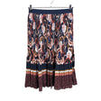 Unisex Marks&Spencer - Pleated skirt, size 38 - Wine red ()