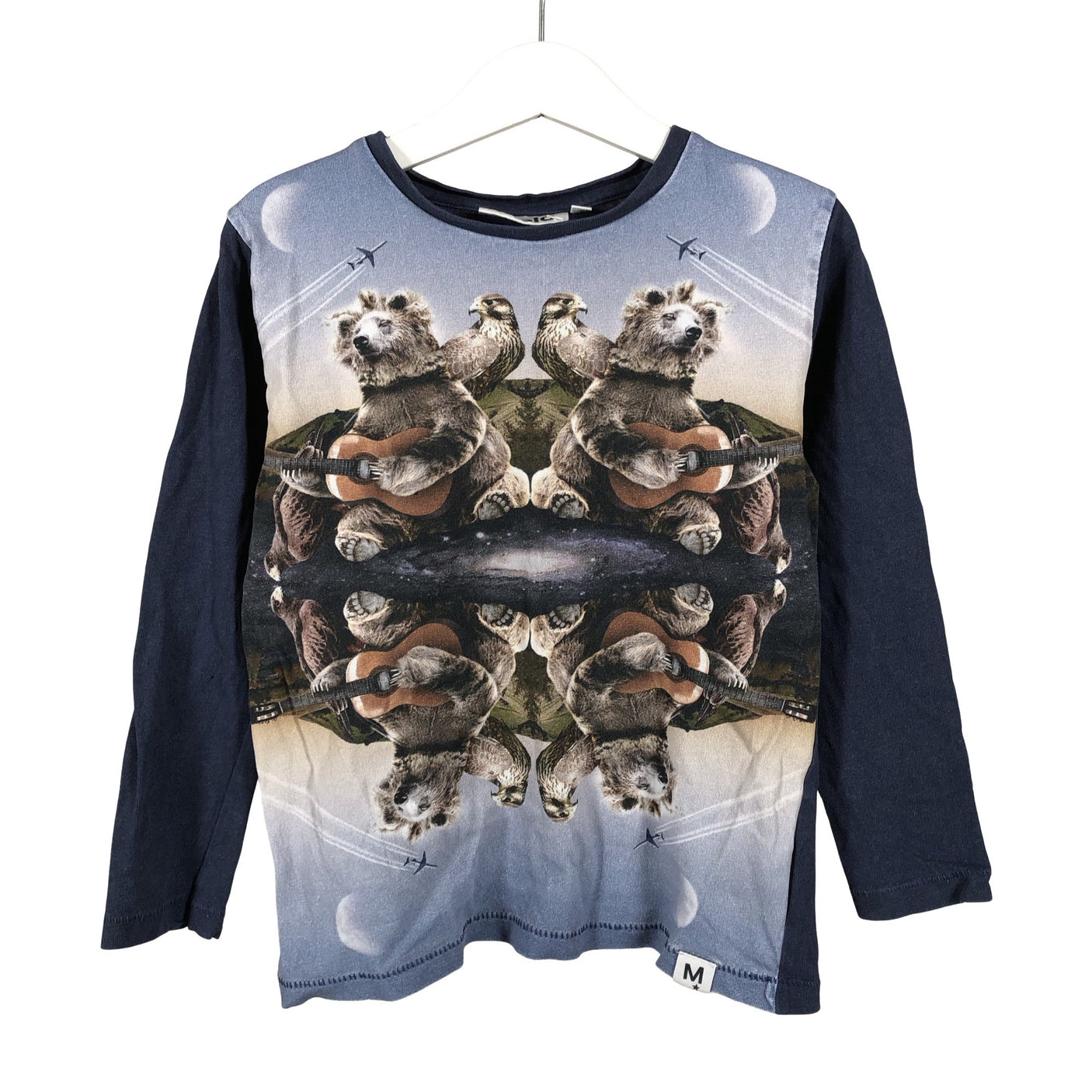 Unisex Molo Kids - Tricot shirt, size 104 - 110 - Blue (1)
