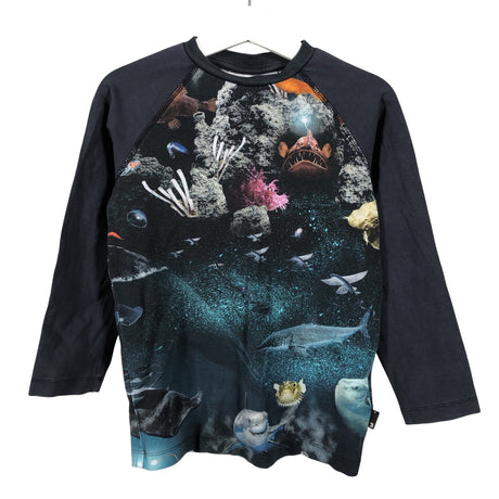 Unisex Molo Kids - Tricot shirt, size 104 - 110 - Blue ()