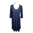 Unisex Soyaconcept - Tricot dress, size 40 - Blue ()