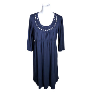 Unisex Soyaconcept - Tricot dress, size 40 - Blue (1)