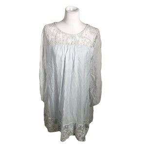 Unisex Peura - Schiffon dress, size 40 - Light blue (1)