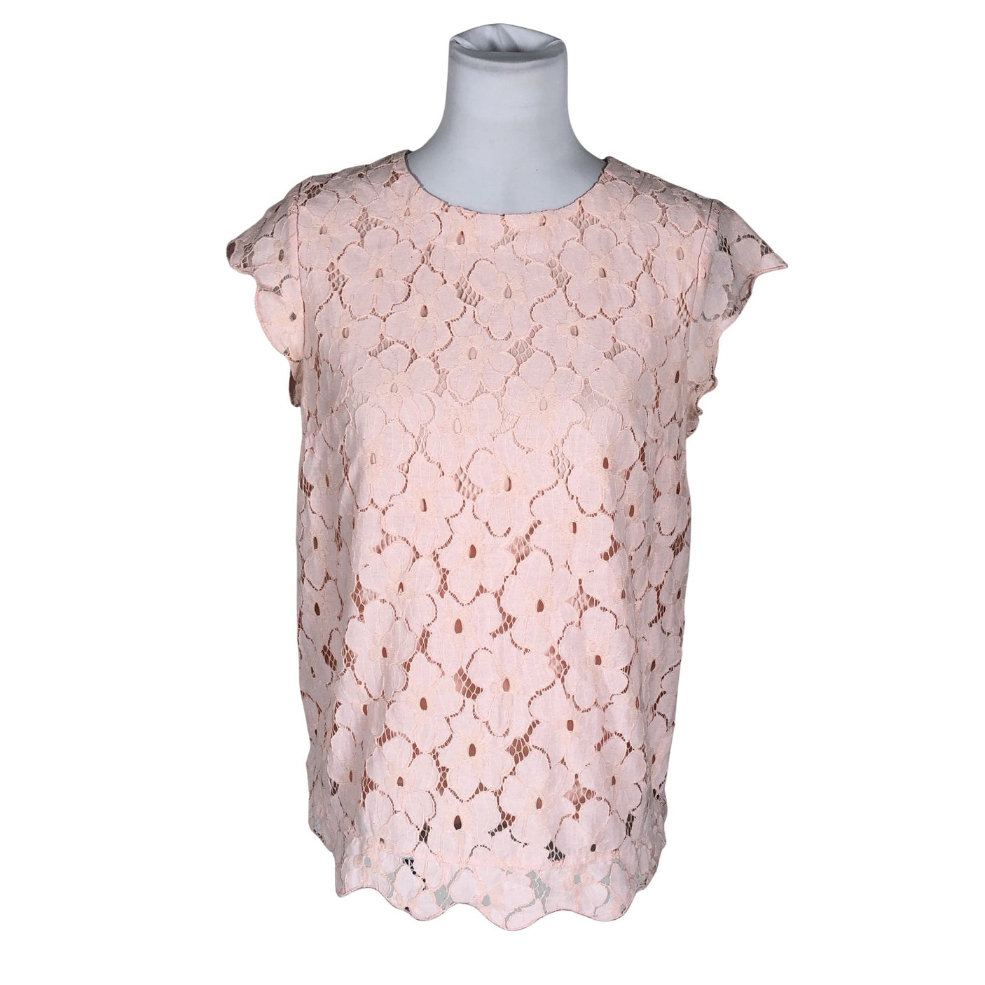 Unisex Holly & Whyte by Lindex - Short-sleeved blouse, size 40 - Light pink (1)