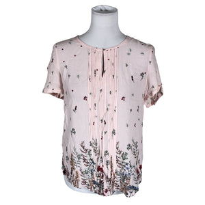 Unisex Esprit - Short-sleeved blouse, size 40 - Light pink (1)