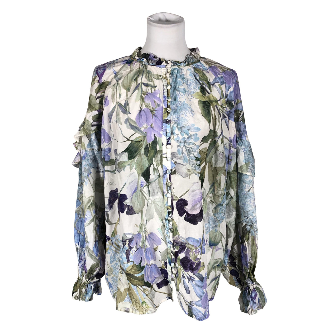 Unisex &Other Stories - Blouse, size 40 - White (1)