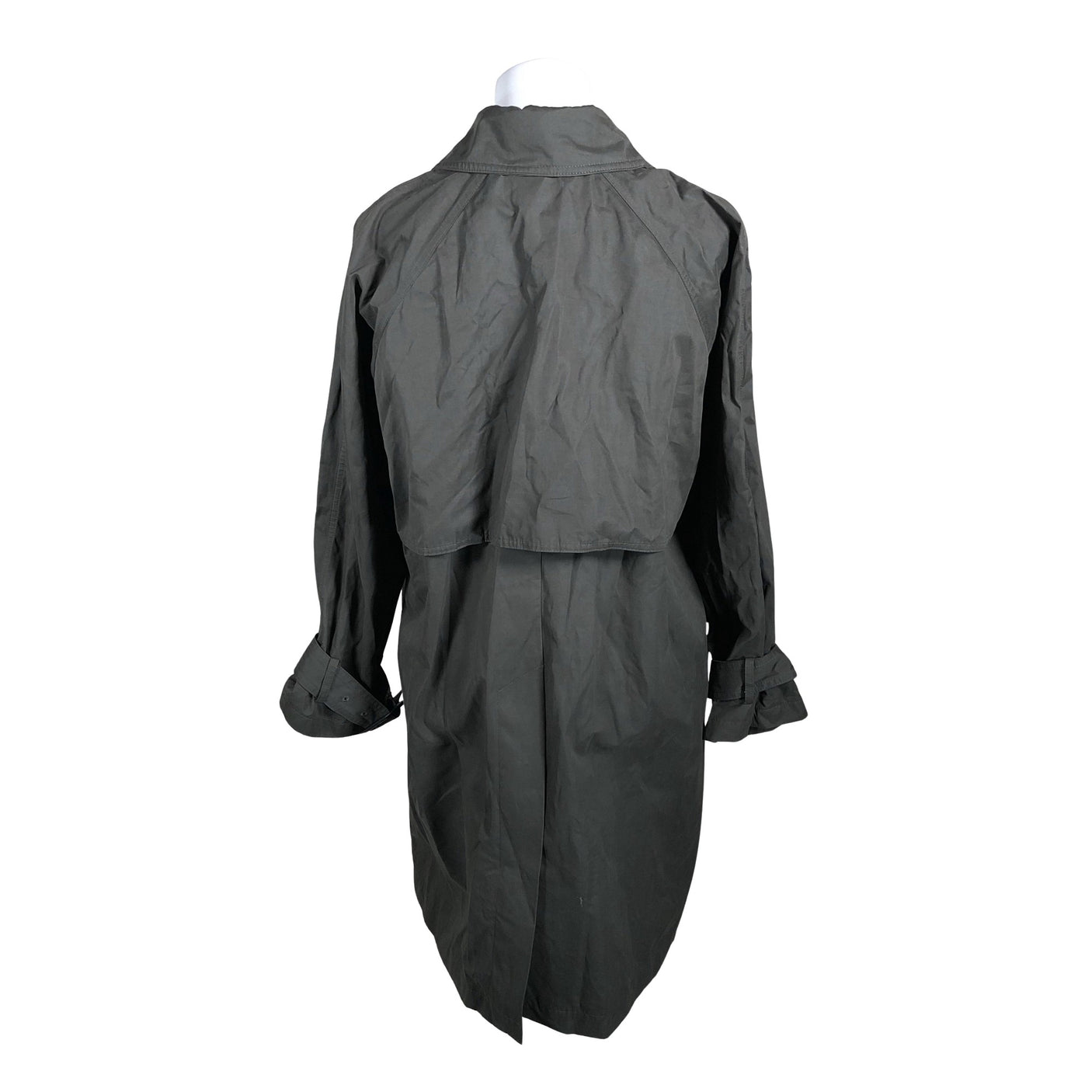 Unisex Massimo Dutti - Trench coat, size 38 - Green (2)