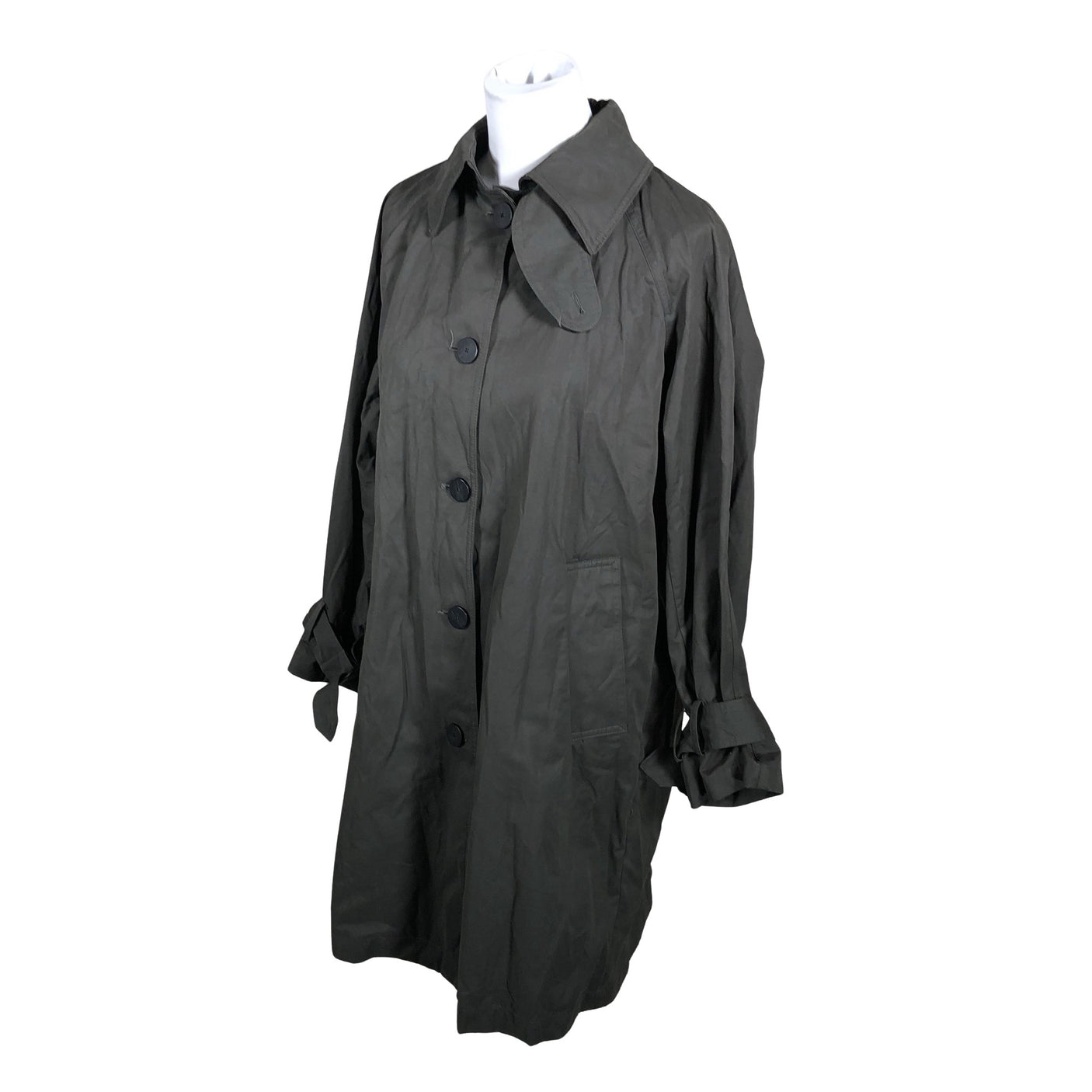 Unisex Massimo Dutti - Trench coat, size 38 - Green (3)