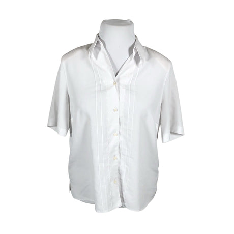 Unisex Erfo - Short-sleeved blouse, size 44 - White ()