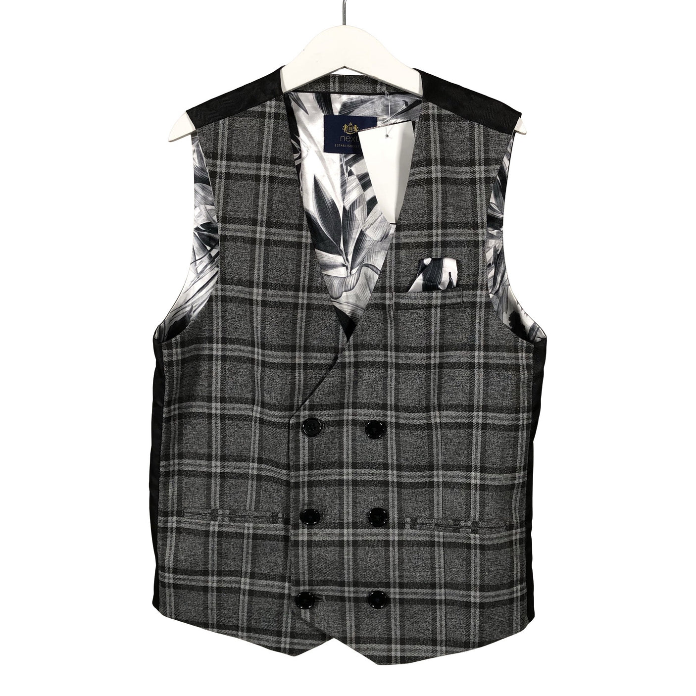 Unisex Next - Vest, size 140 - 146 - Gray (1)