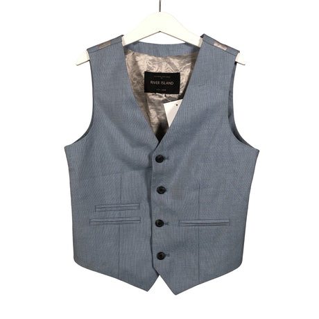 Unisex River Island - Vest, size 134 - 140 - Light blue ()