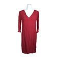Unisex s.Oliver - Schiffon dress, size 36 - Wine red ()